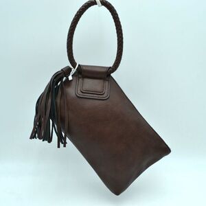 Cute Braided Ring Tassel Handle Wristlet